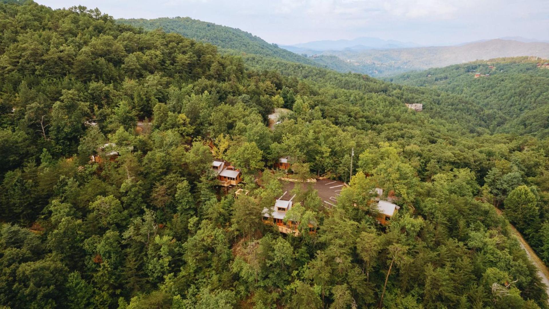 The Moosewood In Treehouse Grove At Norton Creek Villa Gatlinburg Ngoại thất bức ảnh