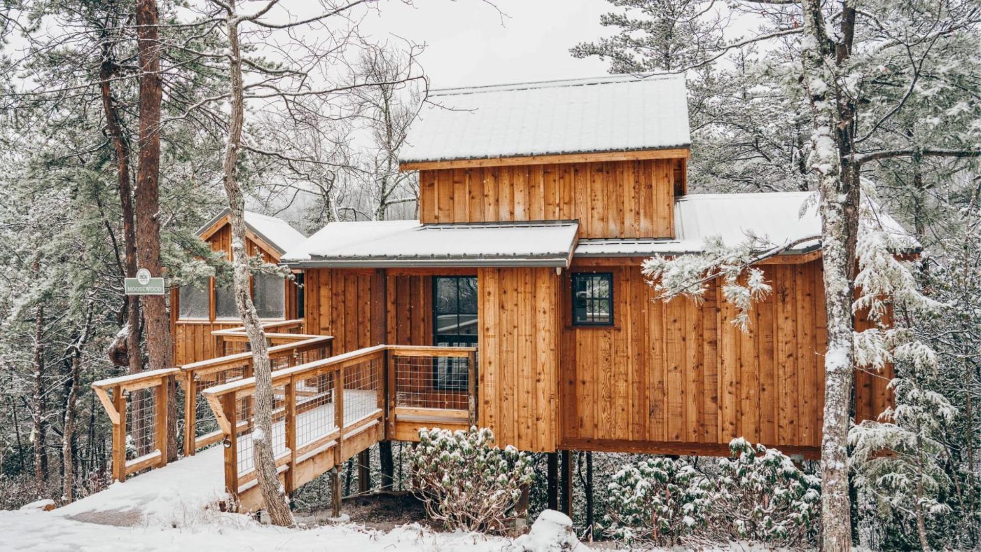 The Moosewood In Treehouse Grove At Norton Creek Villa Gatlinburg Ngoại thất bức ảnh